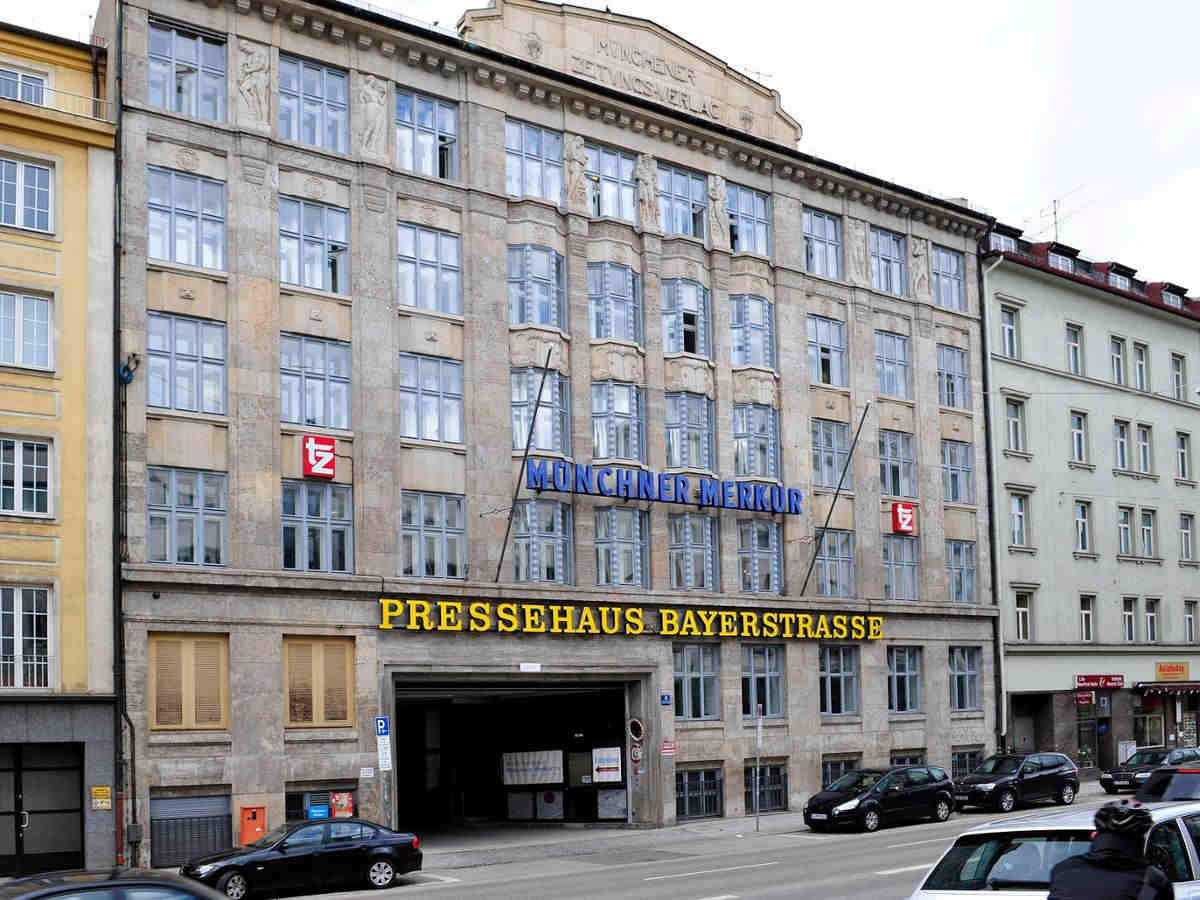 Verlagsgebäude Münchner Merkur tz