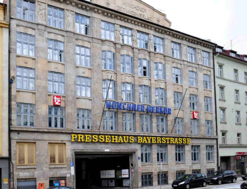 Hinschauen! Die besondere Fassade des Pressehauses Bayerstraße