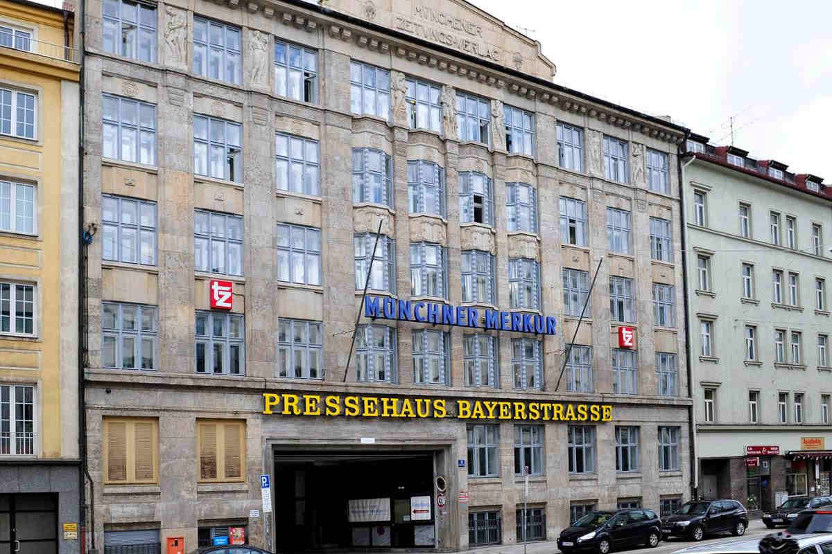Verlagsgebäude Münchner Merkur tz