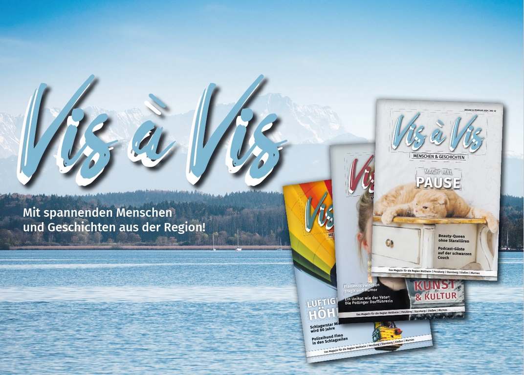 Vis-a-Vis-Titelseiten mit Hintergrund